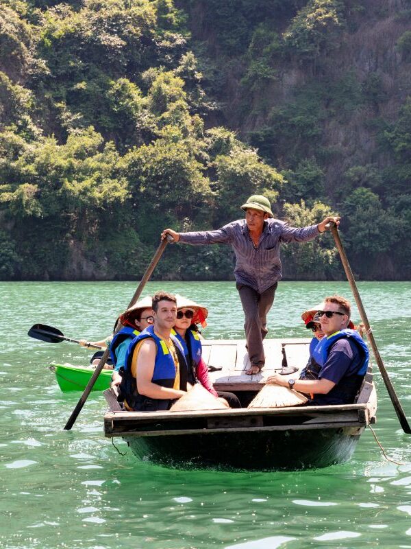 Ha Long Bay sampan cruise
