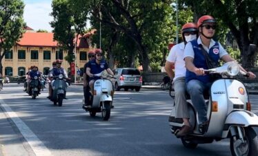 Vespa Tour Hanoi After Dark