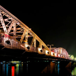 Hue city by night